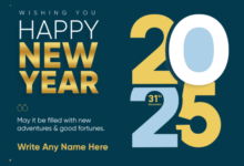 300+ Happy new year English and Spanish Greetings, Wishes, Status, Captions