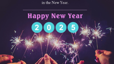 80+ Shareable happy new year wishes in English 2025