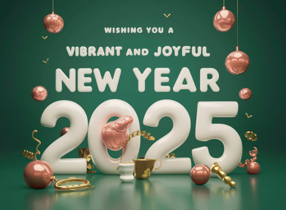 Happy New Year 2025 WhatsApp Wishes, Greetings, Messages