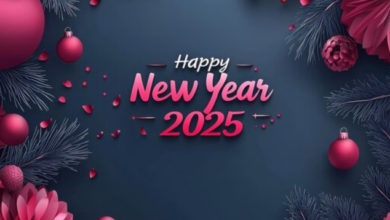 নতুন বছরের শুভেচ্ছা 2025 পিক