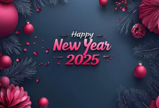 নতুন বছরের শুভেচ্ছা 2025 পিক